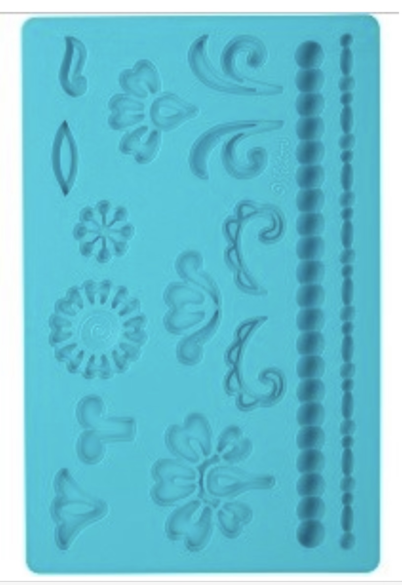 Wilton Damask Silicone Fondant Mat