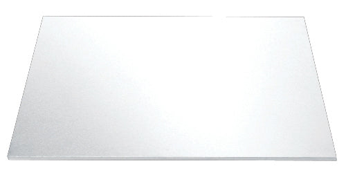 12" LOYAL Square Silver Masonite Cake Board