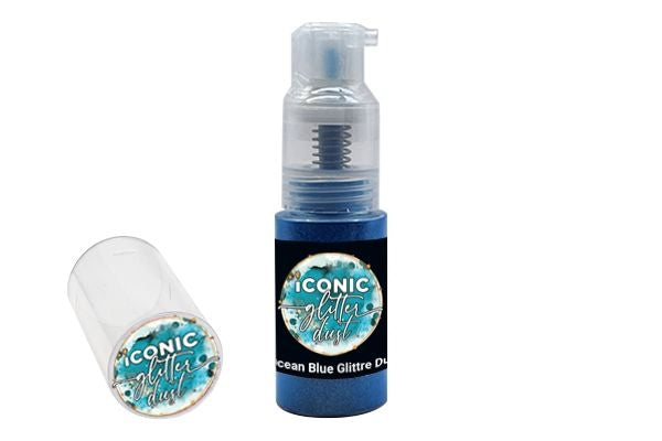 OCEAN BLUE PUFF ICONIC LUSTRE DUST