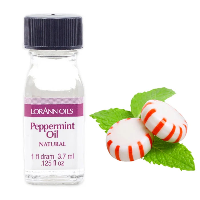 PEPPERMINT OIL LORANN FLAVOURS - 1 DRAM