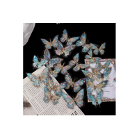 CRYSTAL BLUE BUTTERFLY TOPPER