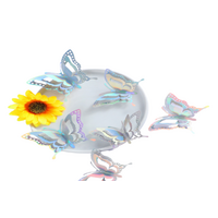 SILIVER BUTTERFLY TOPPER