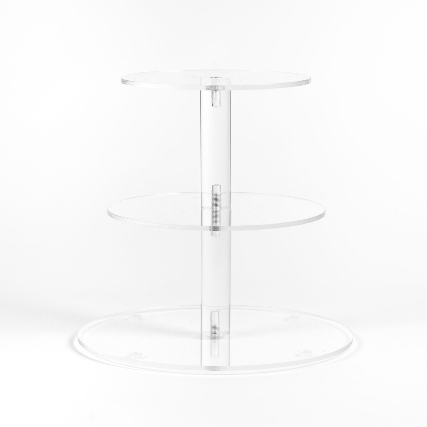 Loyal 3 Tier Round Acrylic Cupcake Stand