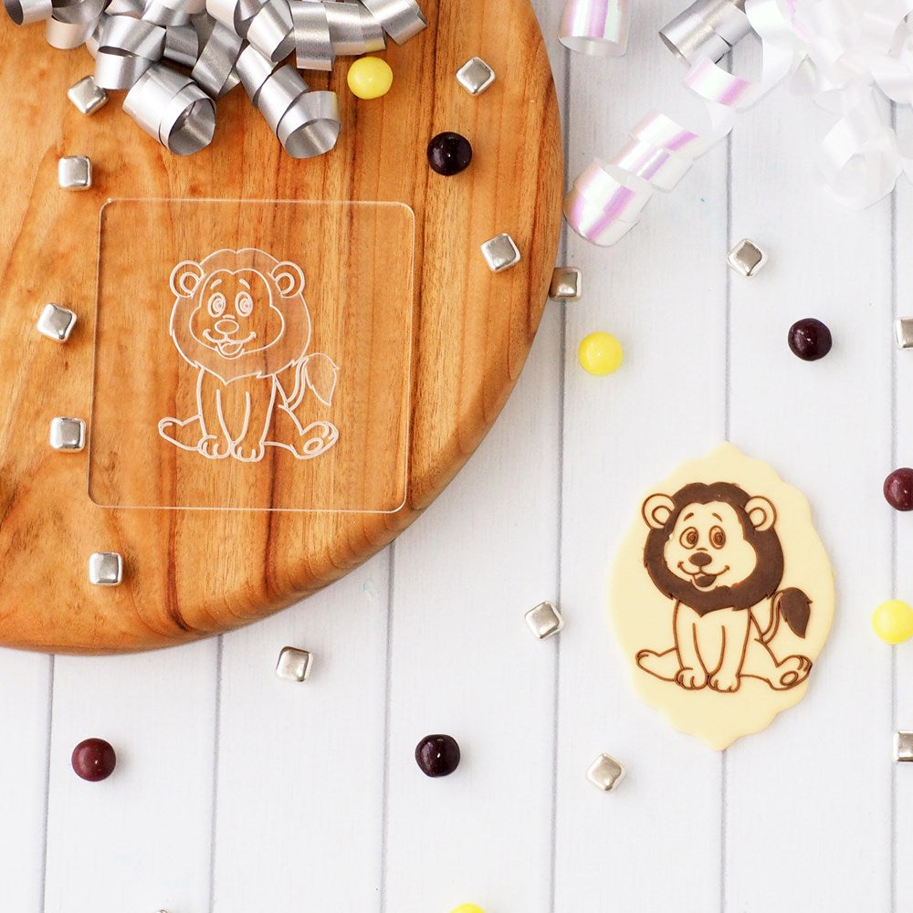 Lion Baby Raise It Up / Deboss Cookie Stamp (Copy)