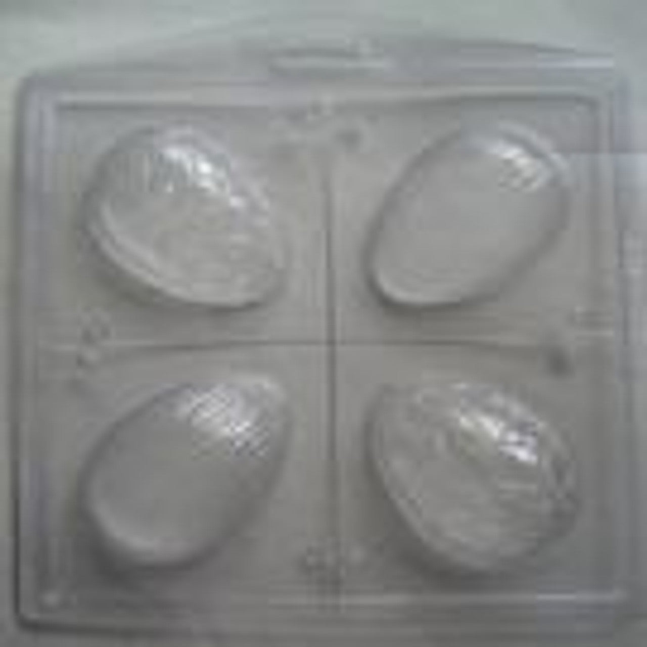 8 cm Ribbed & Cracked Egg Easter Chocolate Mould