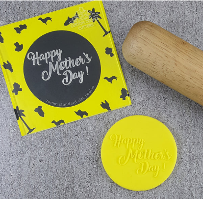Happy Mother's Day V4 Debosser Custom Cookie Cutters