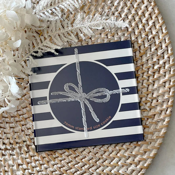 Present Twine Bow Debosser (Little Biskut Level Up!) Custom Cookie Cutters