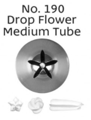 LOYAL No. 190 DROP FLOWER MEDIUM PIPING TIP
