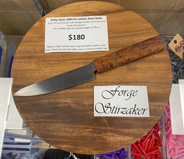Petty style 1084 Hi Carbon Steel Knife