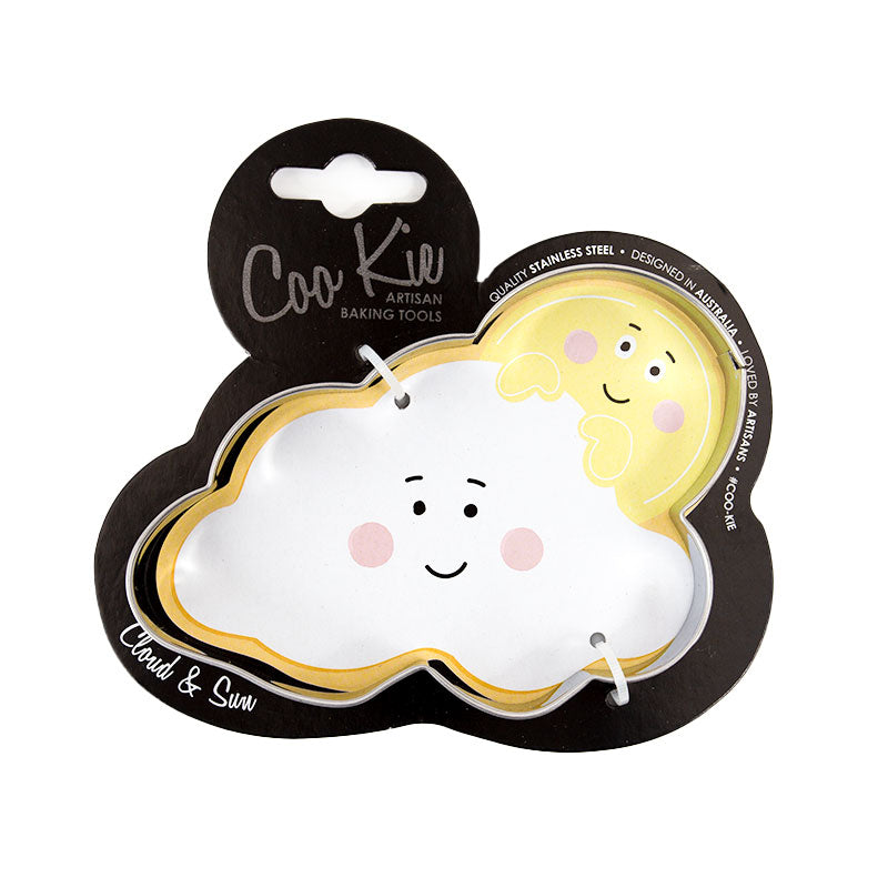 COO KIE CLOUD & SUN COOKIE CUTTER