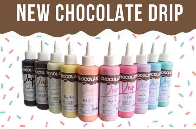 CHOCOLATE DRIP 250G SNOW WHITE