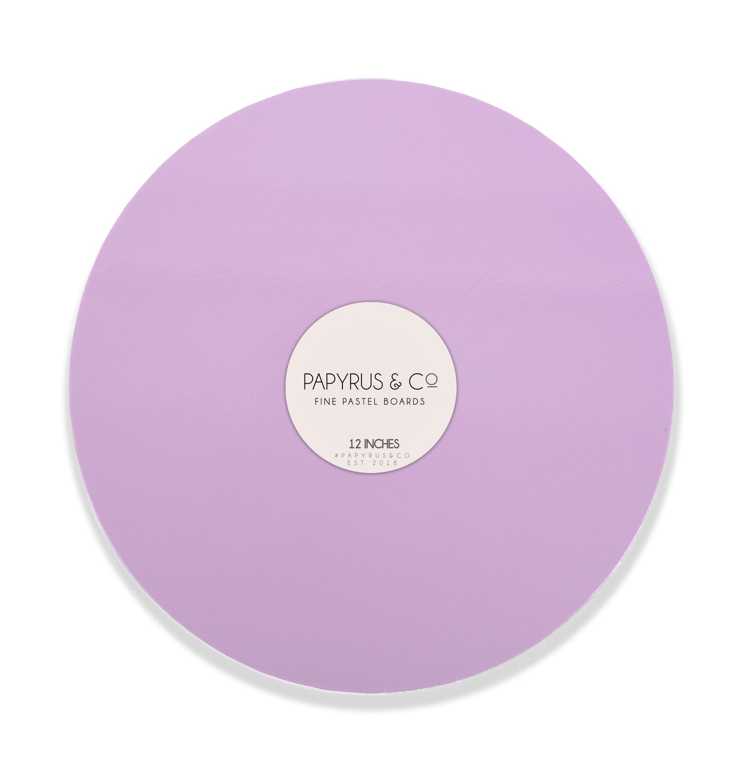 PAPYRUS PASTEL LILAC 12" ROUND MASONITE CAKE BOARD - PAPYRUR