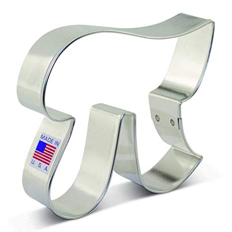 Ann Clark Cookie Cutters Pi Symbol by Flour Sugar Butter Cookie Cutter 3.75"