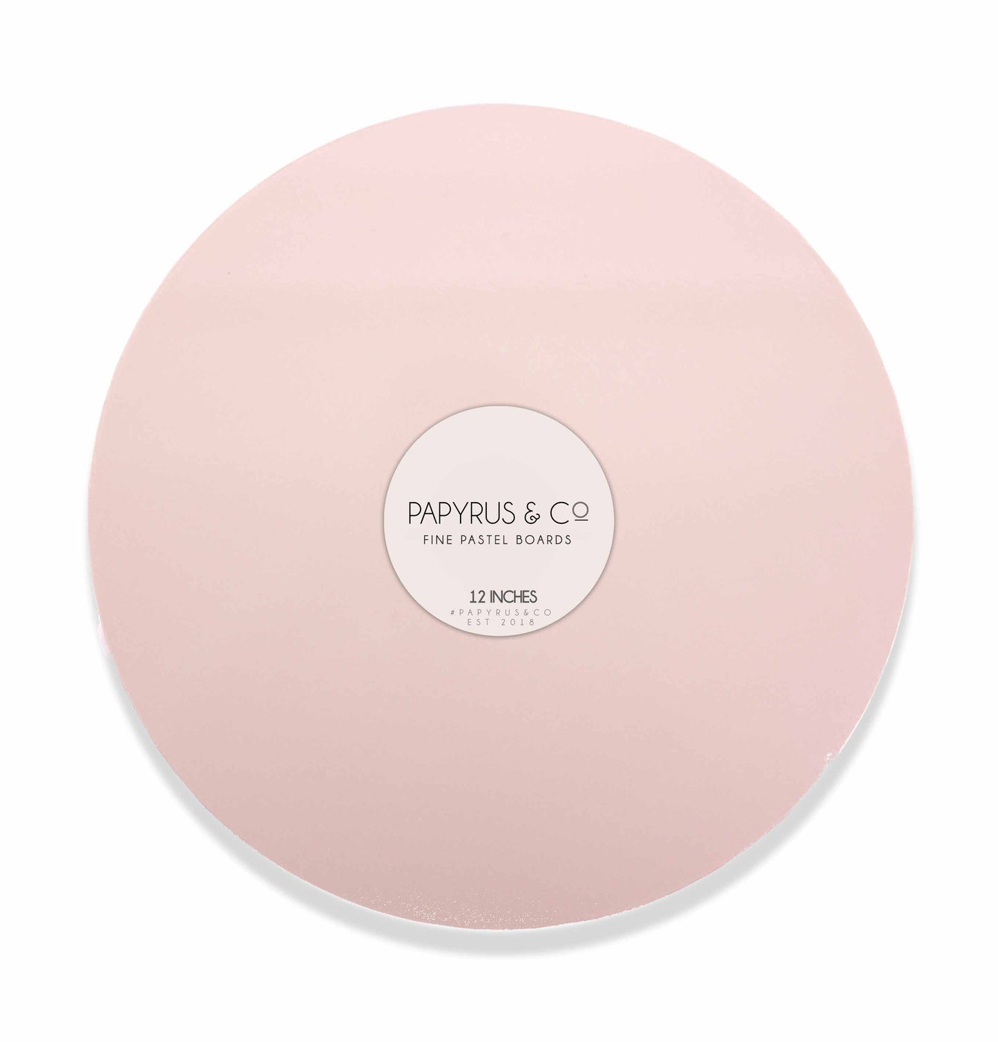 PAPYRUS PASTEL PINK 12" ROUND MASONITE CAKE BOARD - PAPYRUR