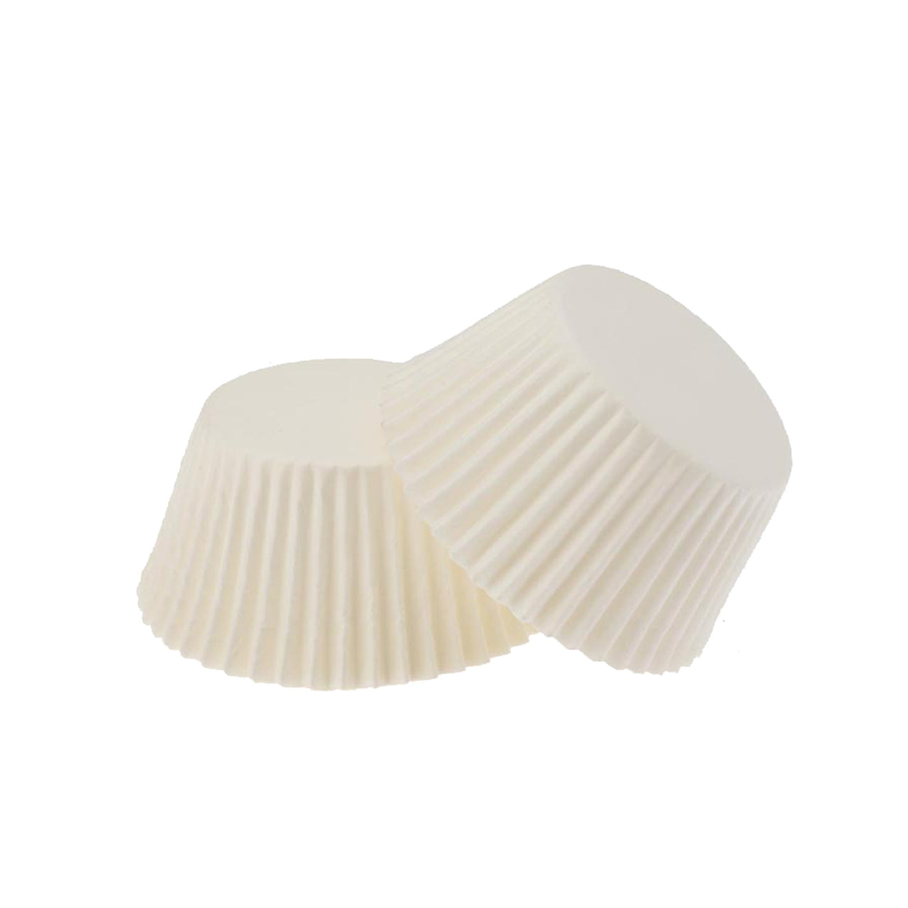 MINI Cupcake Baking Cups White x 500 BULK Pack - Size 450