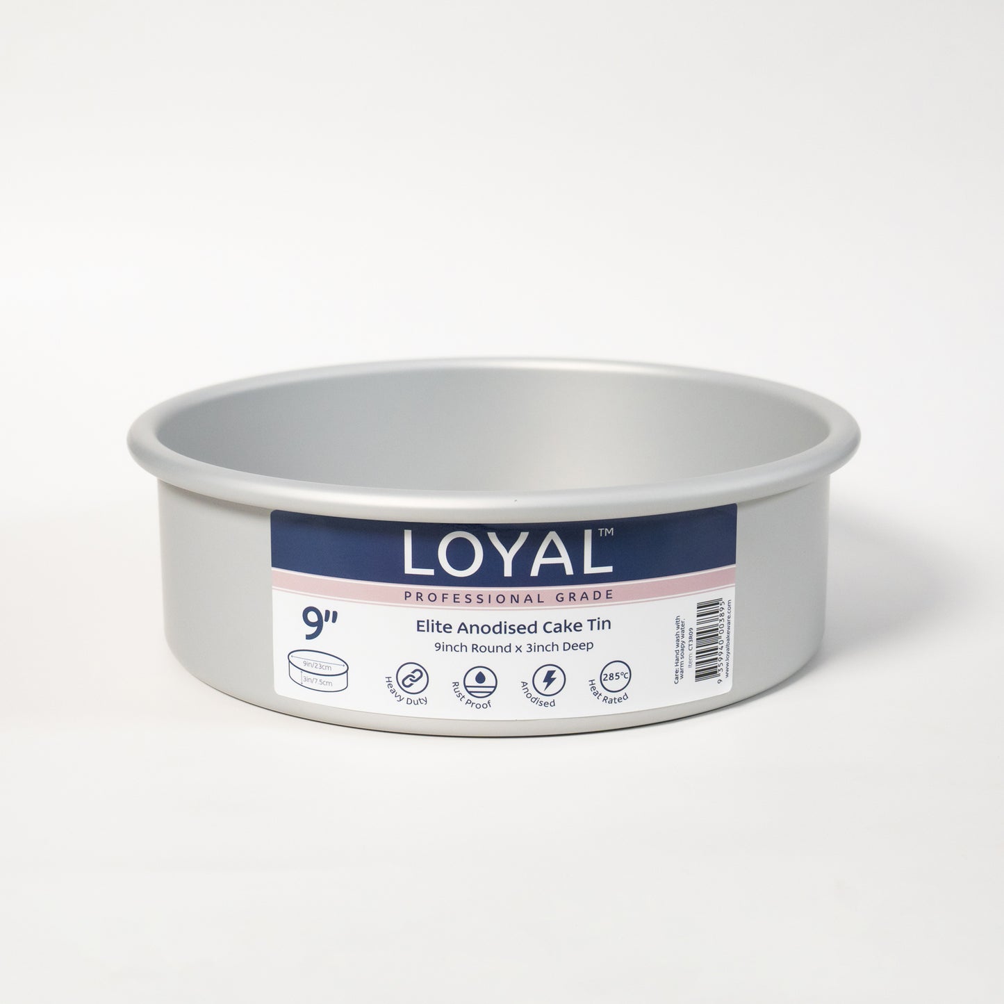 LOYAL Elite Anodised Cake Tin Round (9in)