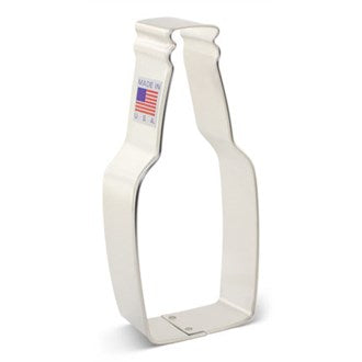 Beer Bottle Cookie Cutter - Tin