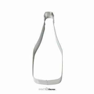 Champagne Bottle Stainless Steel Cookie Cutter