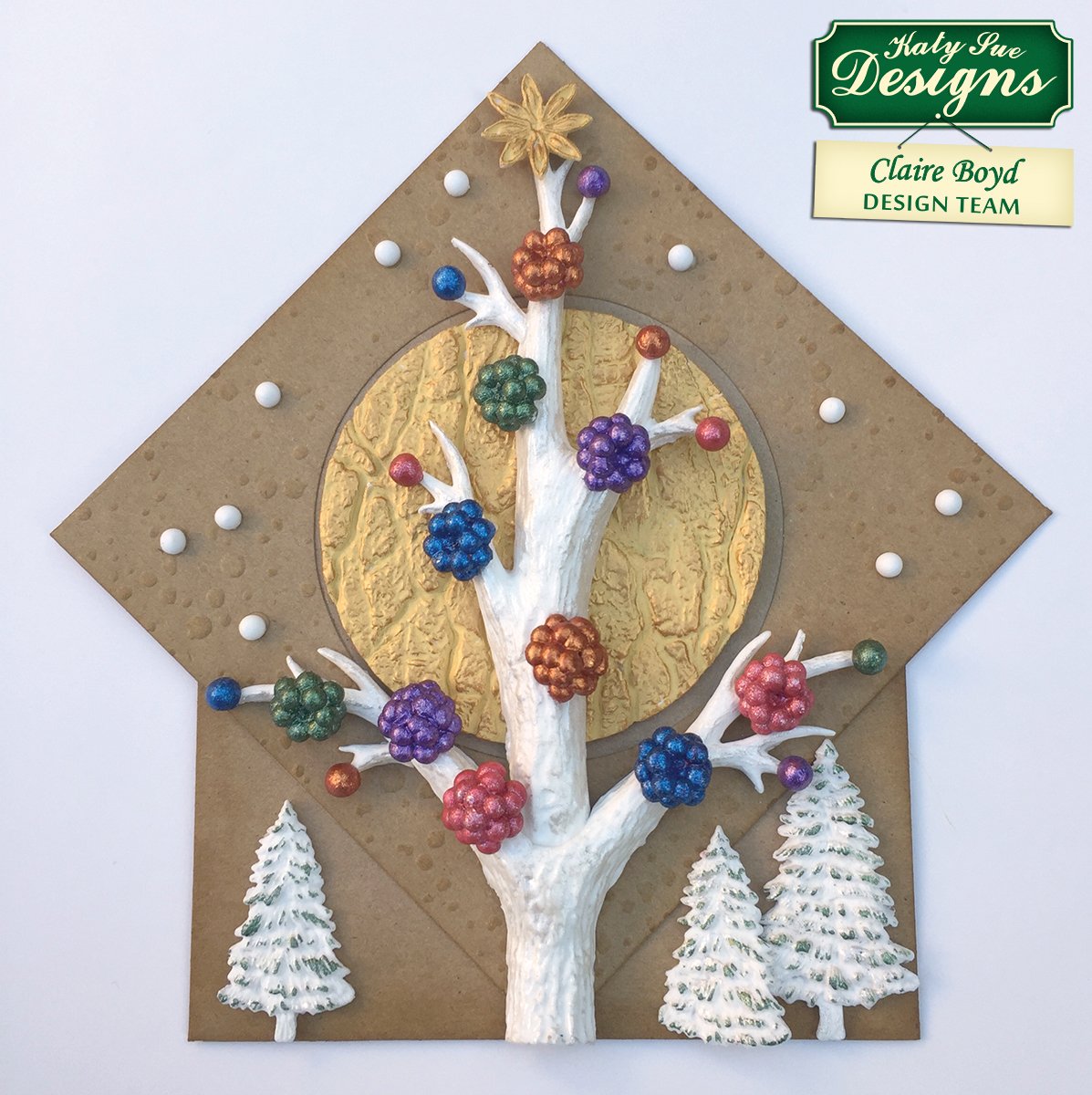 Large Antlers Silicone Mould - Katy Sue Mould