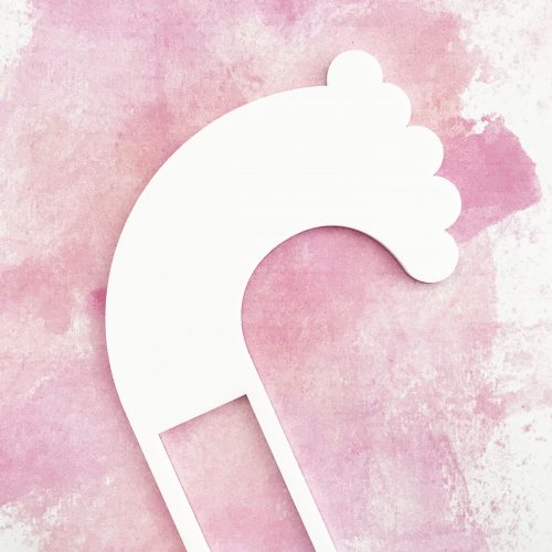 Rainbow DIY Cake Topper - CLEAR