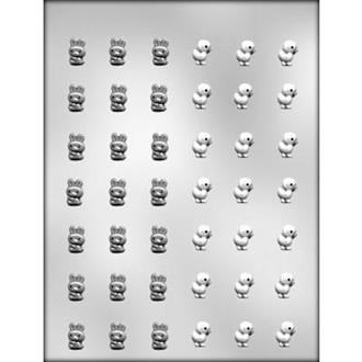 Easter Bunny & Chick Mini Mould Chocolate