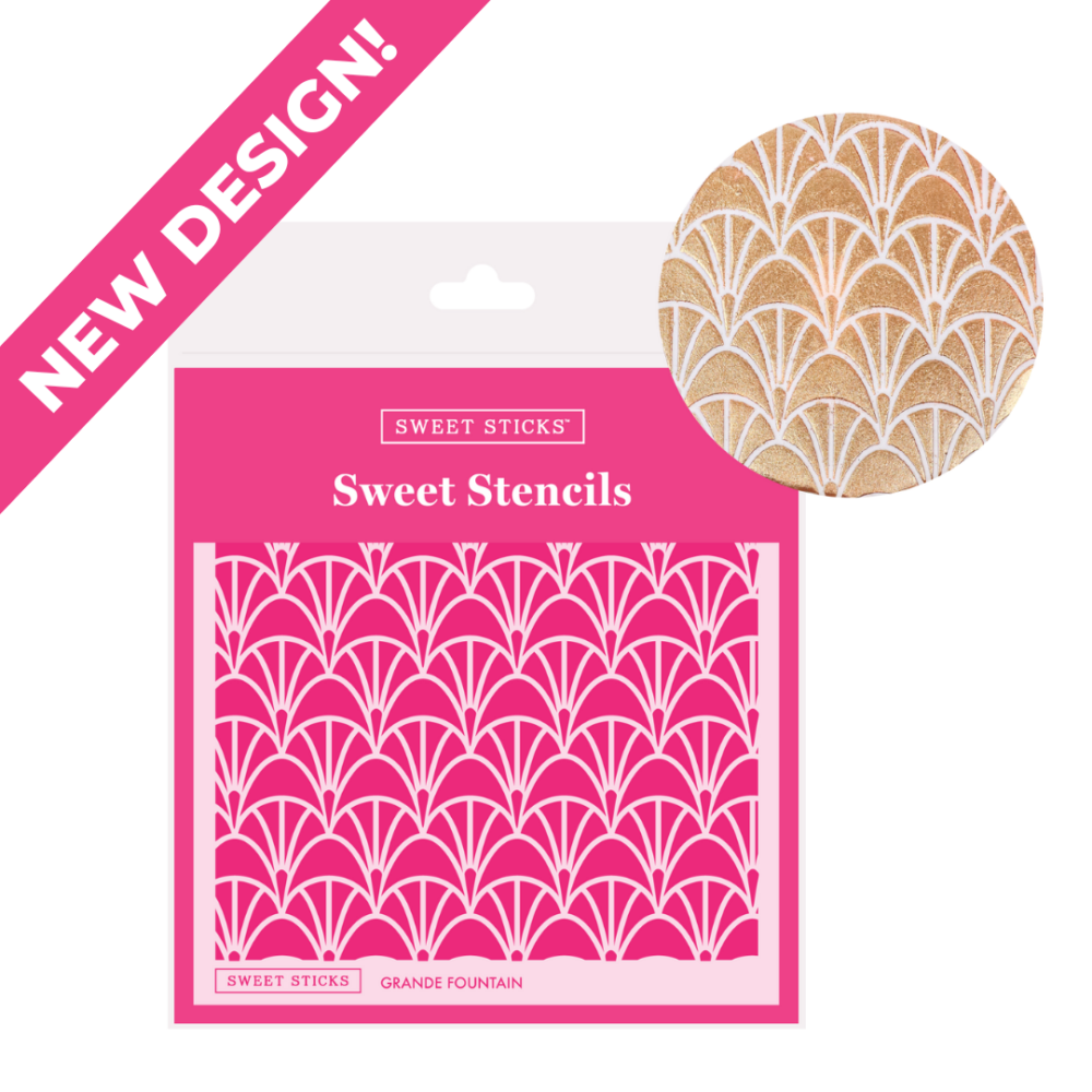 Grande Fountain Stencils by Sweet Sticks