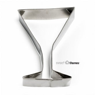 Martini Glass Stainless Steel Cookie Cutter