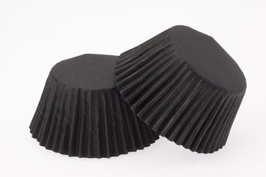 Cupcake Baking Cups Black x 500 BULK Pack - Size 700