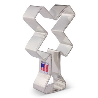 Railroad Crossing Sign Cookie Cutter - Tin