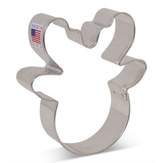 Reindeer Head Cookie Cutter by Flour Box Bakery - Tin