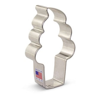 Soft Serve Ice Cream Cookie Cutter - Tin