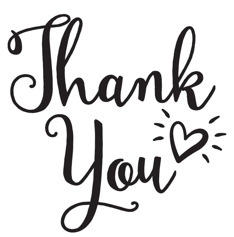 Thank You - Fun Cookie Stamp