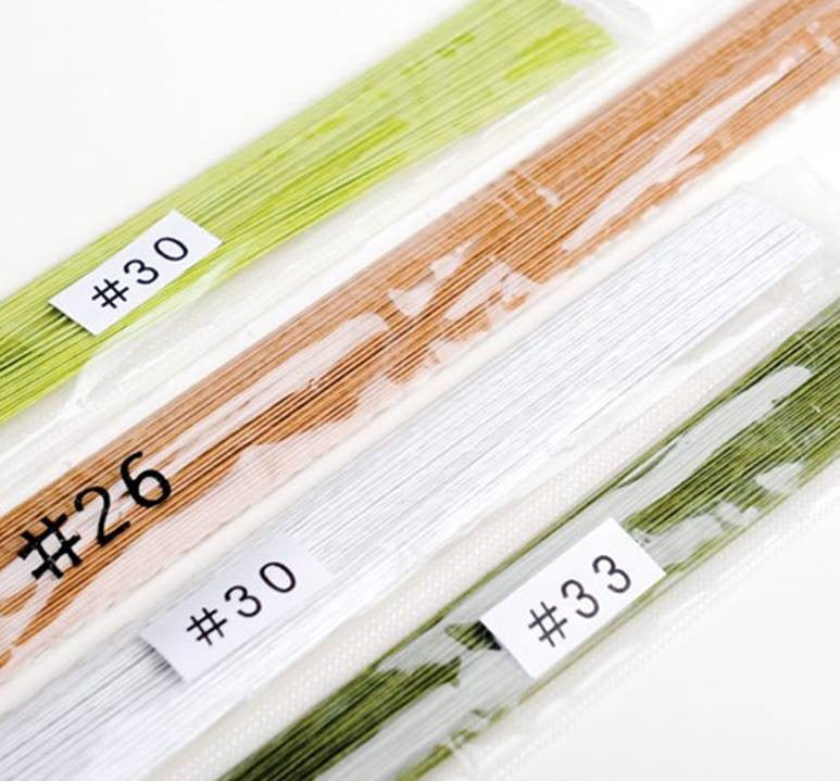 #24 Flower Wire - 14" or 35cm long - Choose your Colour