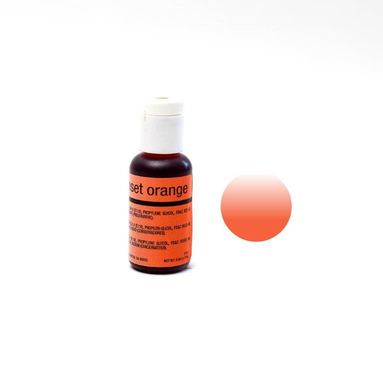 CHEFMASTER AIRBRUSH COLOUR SUNSET ORANGE (0.64OZ)
