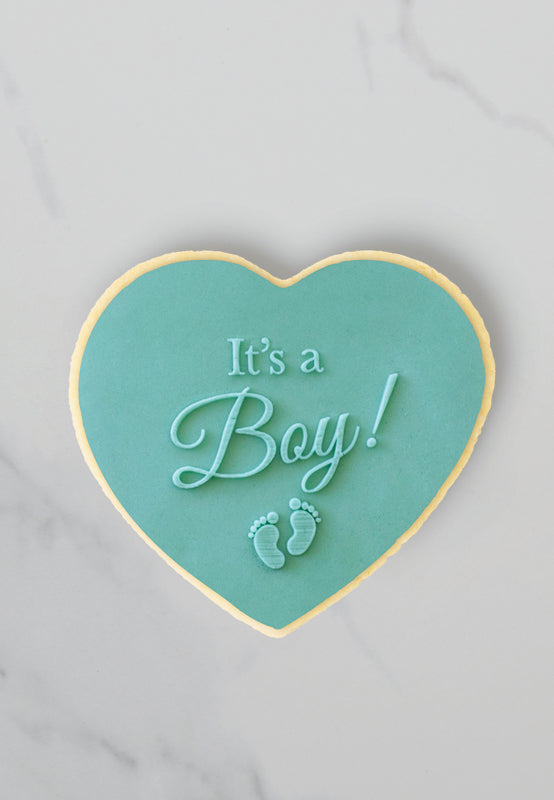 COO KIE EMBOSSER STAMP - IT'S A BOY