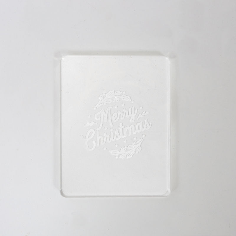 COO KIE EMBOSSER STAMP - MERRY CHRISTMAS 2