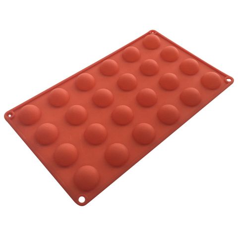 24 CUP HEMISPHERE SILICONE MOULD