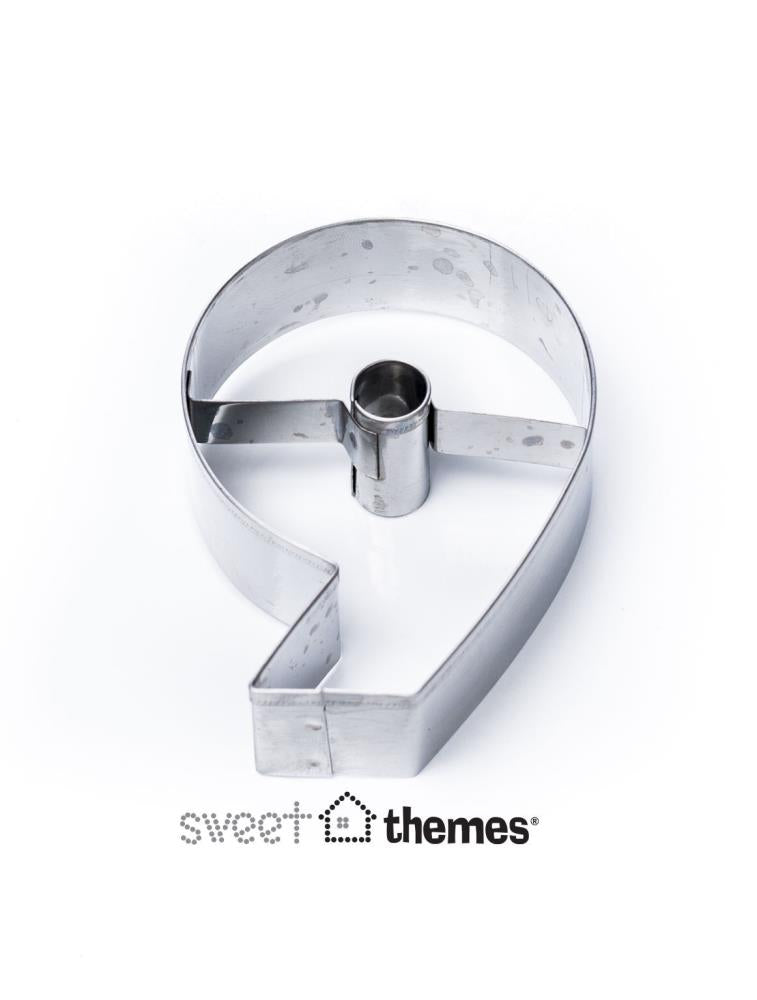Number 6 & 9 Stainless Steel Cookie Cutter