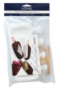 LOYAL POPSICLE SILICONE 2 MOULDS + 50 Sticks 69mm