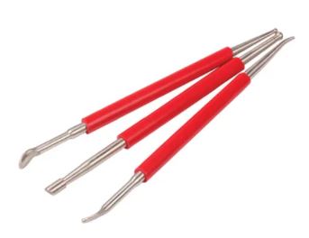 SCULPTING TOOL SET | STAINLESS STEEL | 3 PIECES