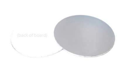 11" Round Silver Cake Board LOYAL