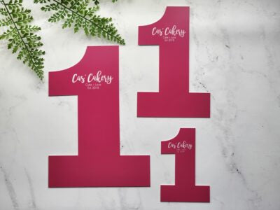 Cas' Cakery Origional Size Number Template 1