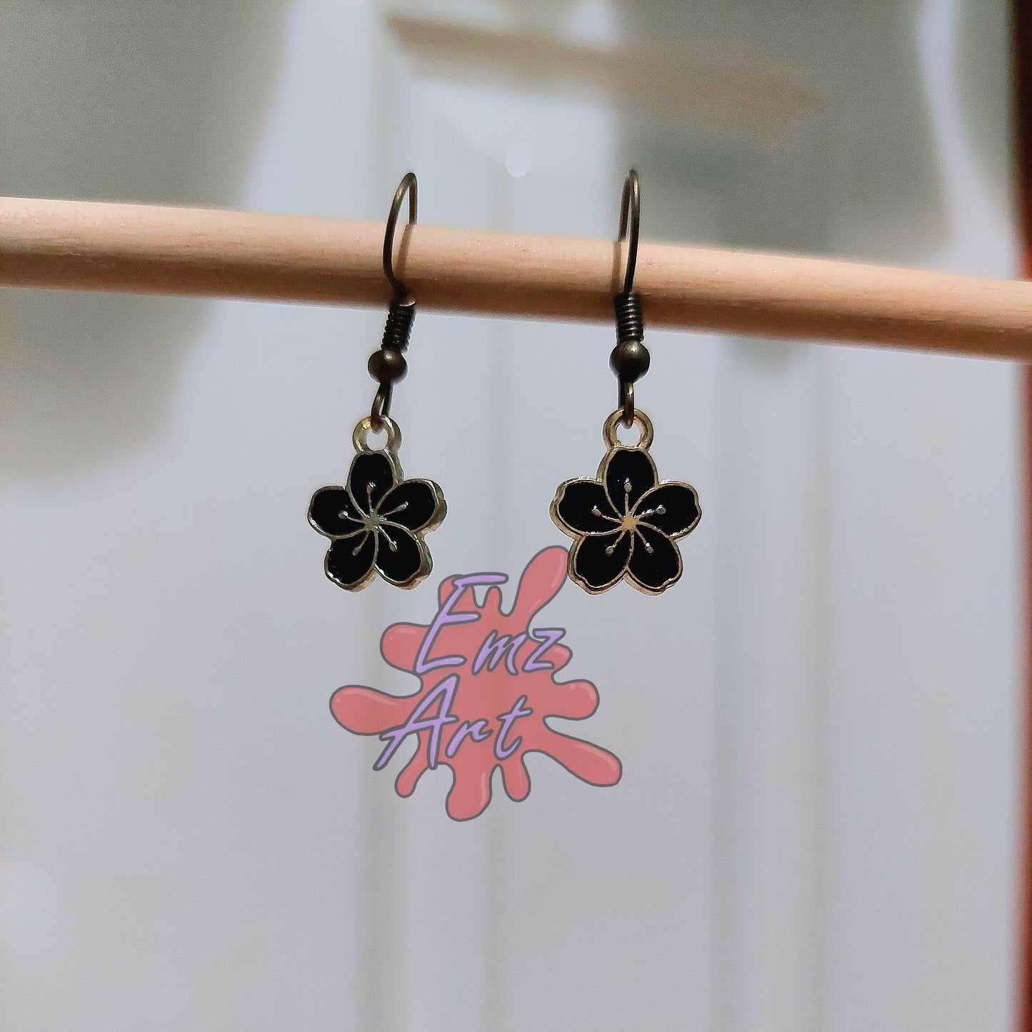 Cherry Blossom Drop Earring - EmzArt