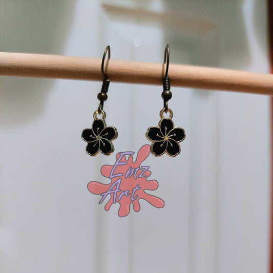 Cherry Blossom Drop Earring - EmzArt