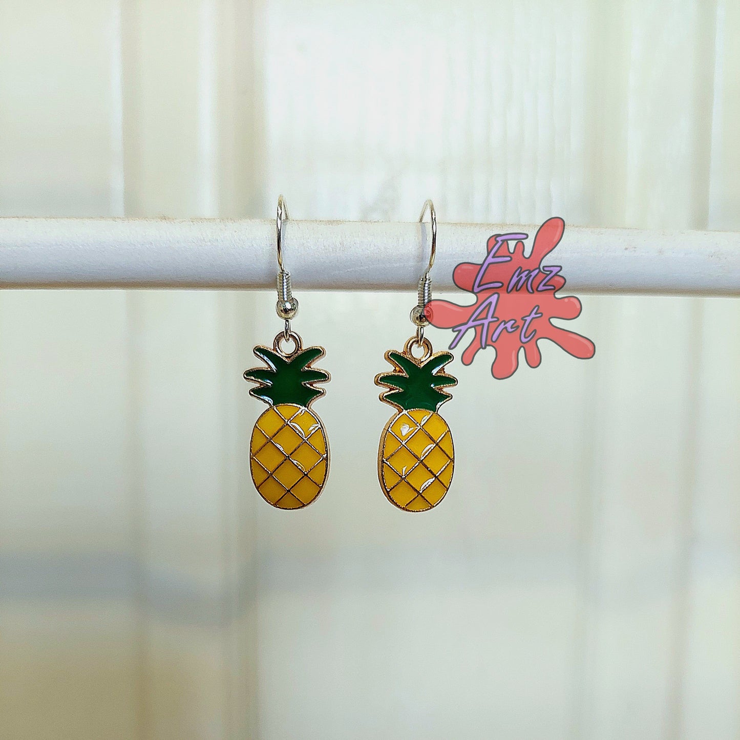 Fruit Drop Earrings - EmzArt - Pick your design