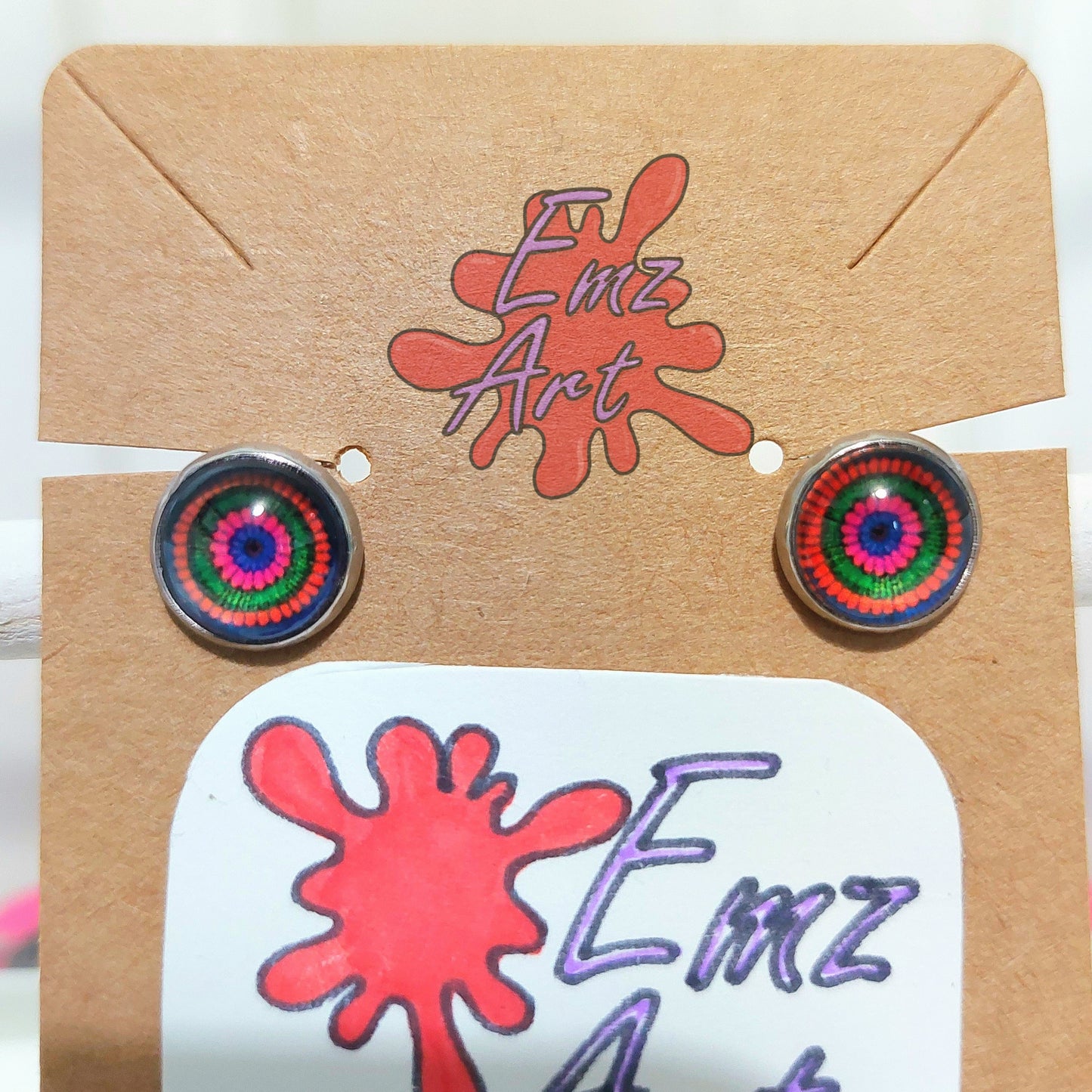 Target CLIP-ON Earrings - EmzArt