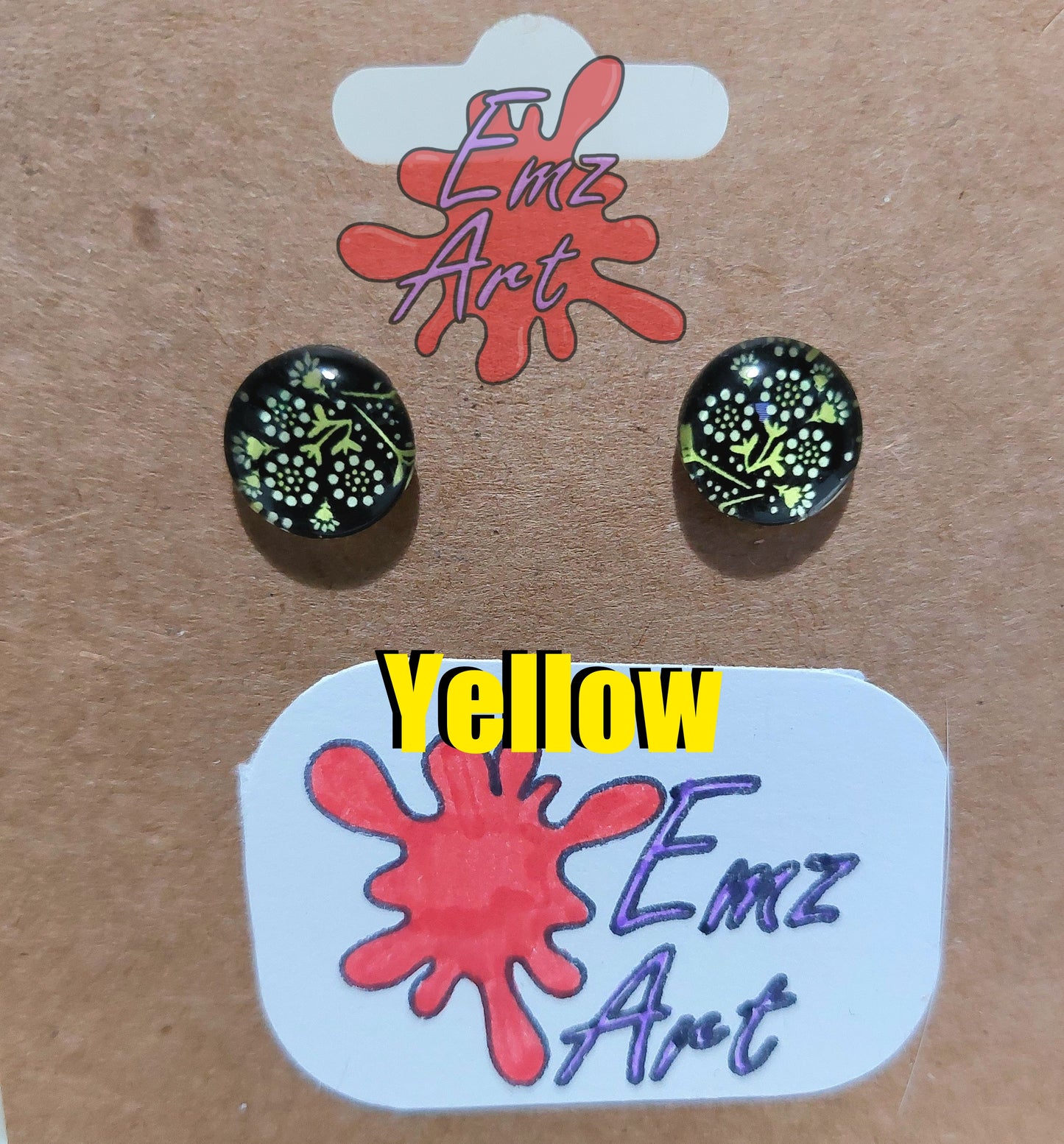 Simple Flower Stud Earrings - EmzArt