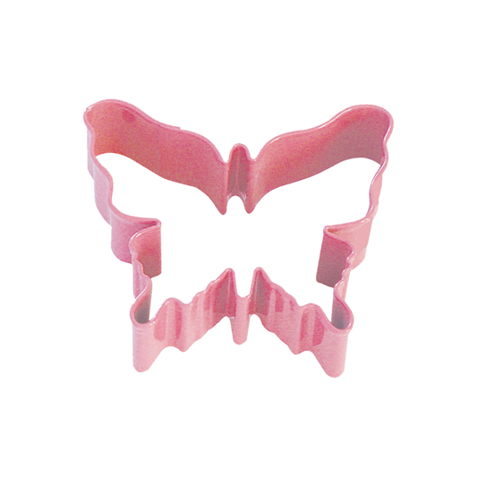 BUTTERFLY COOKIE CUTTER 8CM - PINK