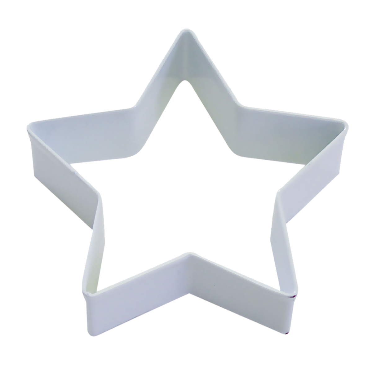 STAR COOKIE CUTTER 9CM - WHITE