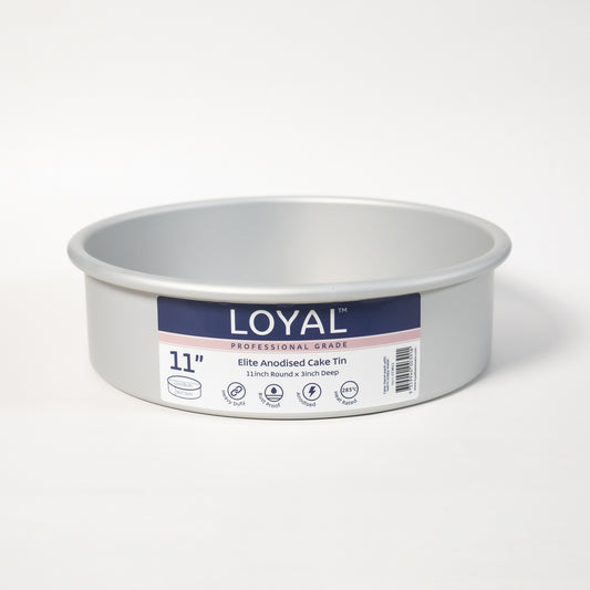 LOYAL Elite Anodised Cake Tin Round (11in)